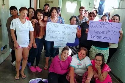 Antes de la prohibición general, un grupo de mujeres de la cárcel de Batán pidió restringir las visitas para prevenir el coronavirus