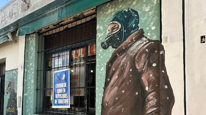 Las intervenciones artísticas de El Eternauta en zona sur