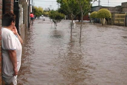 Las inundaciones de principios de marzo en Tucumán.