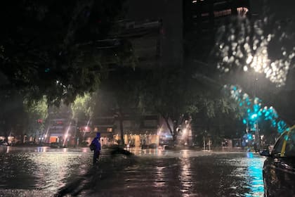 Las inundaciones en Palermo.
