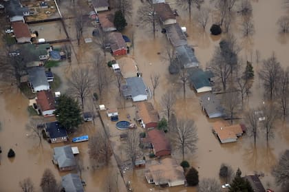 Las inundaciones en el medio oeste estadounidense en 1993 fueron desastrosas