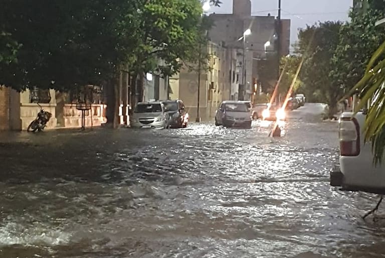 Las inundaciones en la ciudad de Corrientes