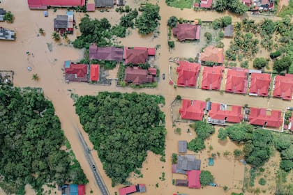 Las inundaciones son una de las señales que los seguidores de las teorías conspirativas señalaron como alertas e indicadores del fin