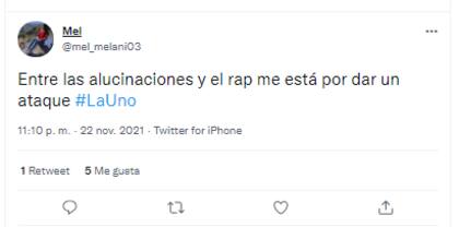 Las ironías tras el rap que improvisaron dos actrices en La 1-5/18 (eltrece) (Crédito: Twitter)