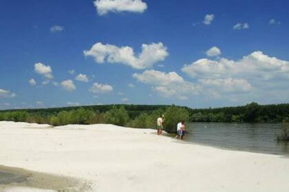Las isla Libertad es considerada por el presidente del país como el mejor lugar del nuevo país. "Es como una playa del Caribe"