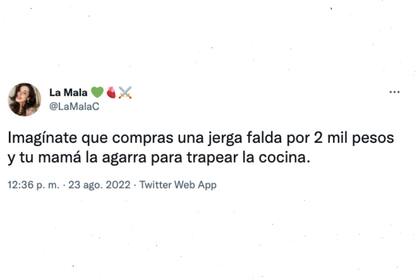 Las jergas son un trapo grueso que se vende en tianguis y supermercados a bajo costo, sirven para limpiar los pisos después de barrer