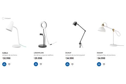 Las lámparas son uno de los artículos con más variedad de modelos y precios (Foto: ikea.com)