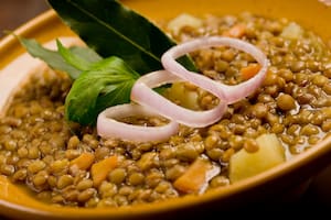 Las lentejas admiten todo tipo de cocidos.