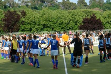 Las Leonas empataron con Italia en el último amistoso