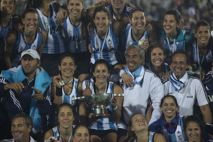Las Leonas tienen en su haber dos títulos mundiales, los de Perth 2002 y Rosario 2010