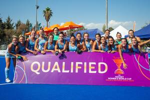 Las Leonas ya festejan la clasificación al Mundial de España y Países Bajos