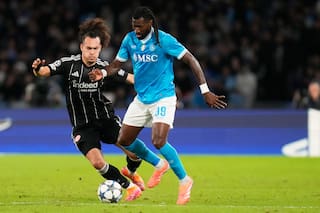 Las lesiones del Napoli empeoran: Anguissa estará fuera por meses