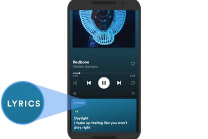 Las letras en tiempo real estarán disponibles en la ventana de reproducción de Spotify