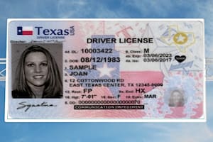 Las licencias de conducir en Texas son emitidas por el Departamento de Seguridad Pública