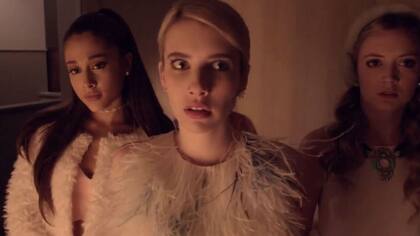 Las líderes de la fraternidad Kappa Kappa Tau