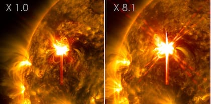 Las llamaradas solares responden a la propia actividad de la estrella (Foto: X)
