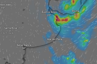 Hay alerta amarilla por lluvias y vientos para este jueves 16 de abril: las provincias afectadas