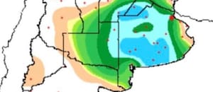 Las precipitaciones llevaron alivio al campo en zonas muy comprometidas