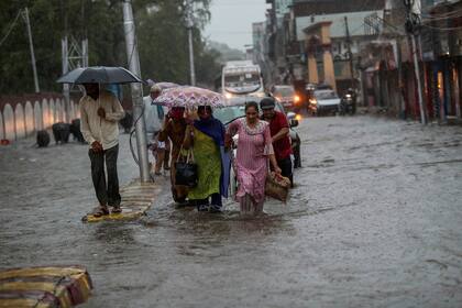 Varias personas pierden la vida durante las lluvias monzónicas