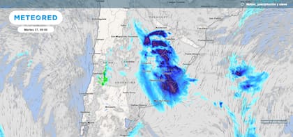 Las lluvias que llegarán durante esta semana.