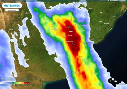 Las lluvias regresan al Litoral este fin de semana