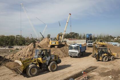 Las máquinas trabajando