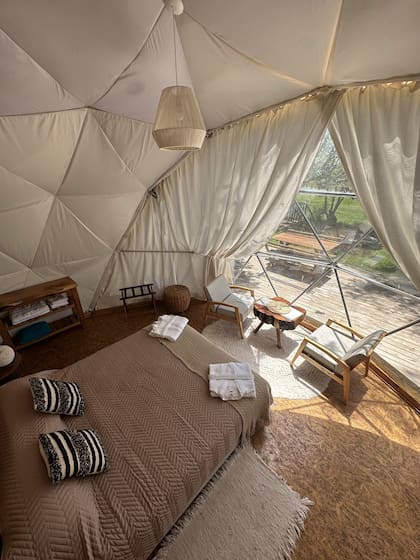 Las Marías, en Marcos Paz, cuenta con tres domos y tres silos