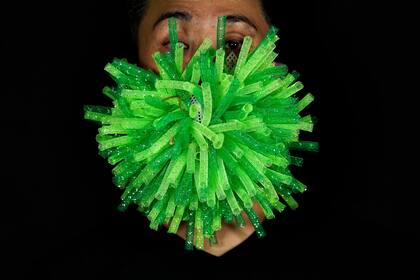 Una representación 3D del coronavirus