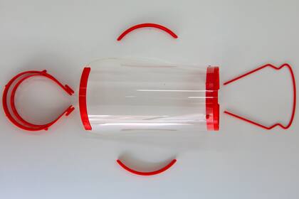 Las mascarillas impresas en la Universidad Nacional del Litoral