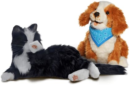 Las mascotas responden a la voz y el contacto humano