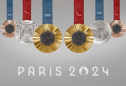 Las medallas de los Juegos Olímpicos y Paralímpicos París 2024