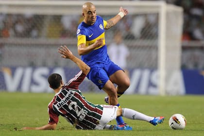 La última vez que se enfrentaron Boca y Fluminense fue en la Copa Libertadores 2008