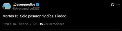 Las mejores frases sobre el martes 13