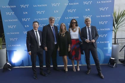 Jorge Rosales, Sergio Suppo, Gail Scriven, Inés Capdevila y Martín Rodríguez Yebra, Secretarios de Redacción de LA NACION