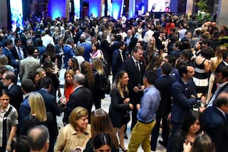En fotos. La blue carpet en la celebración por los 150 años de LA NACION