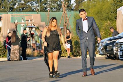 Morena Rial, y su pareja Facundo Ambrosioni