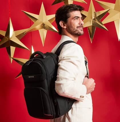 Las mejores mochilas para viajar están en Samsonite.