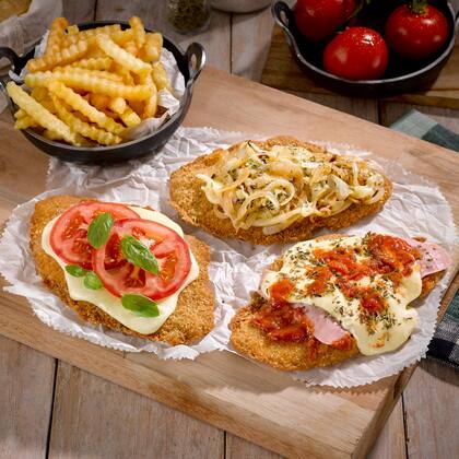 Las milanesas de Ave Caesar nunca fallan