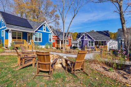 Las minicasas en Cottages on Vaughan salieron a la venta por precios de hasta US$200 mil