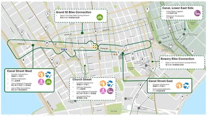 Las modificaciones se extenderán en todo el trayecto de la calle