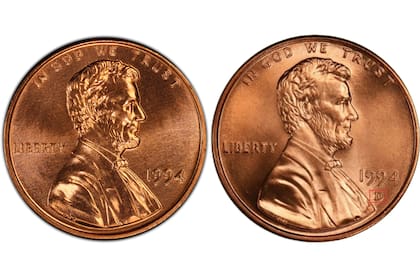 Las monedas acuñadas en Denver deben llevar la letra "D" en su diseño (como lo muestra el segundo ejemplar) mientras las que no la llevan son las consideradas valiosas