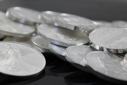 Las monedas de plata son una opción para los inversores que desean un producto tangible (las fotos son ilustrativas)
