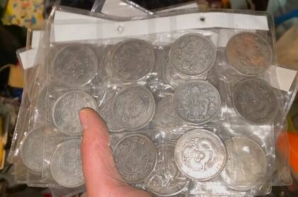 Las monedas de plata también fueron un hallazgo muy valioso