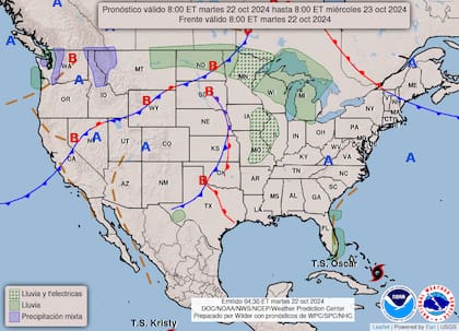 Las Montañas Rocosas del Norte recibirán nevadas ligeras este martes 22 de octubre, marcando el inicio de la temporada invernal en las zonas altas