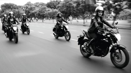 Las motos de Run Baby en acción