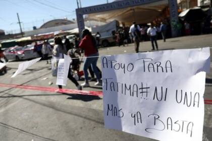 Las muerte de Fátima desencadenó protestas en México