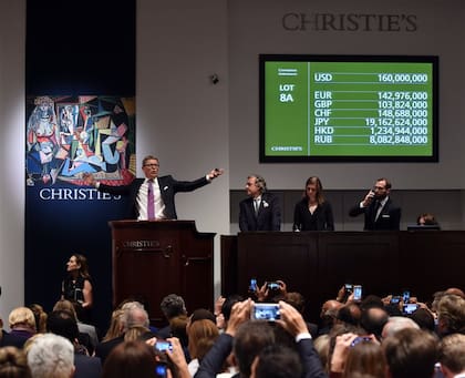 Las mujeres de Alger, de Picasso, uno de los golpes del año pasado