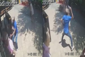 El impactante video de dos mujeres que se defendieron “a carterazos” de un ladrón
