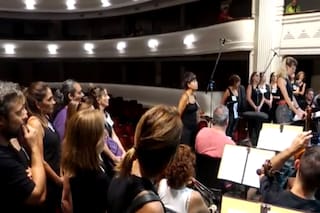 Las mujeres de una orquesta no tocarán con Los Palmeras por sus letras machistas