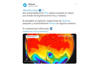 Las nevadas como las ocurridas en Lincoln, ocurren cuando existe una perturbación en altura de una gran masa de aire antártico que aporta las condiciones de humedad y nubosidad necesarias para la caída de nieve